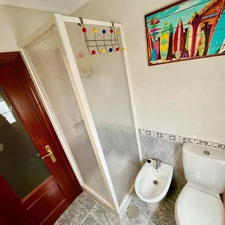 Playa Quebrantos. And Surf. Primera Linea شقة *